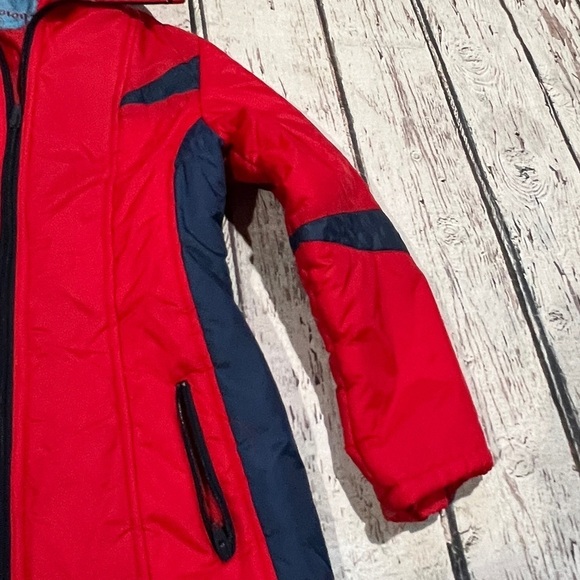 Women's Red Cyclone Ski Skiing Snowboarding Winter Outwear Zip up Jacket - Picture 5 of 10